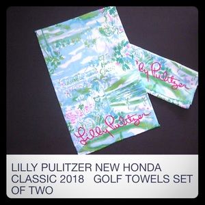 Lilly Pulitzer Honda Classic golf towels